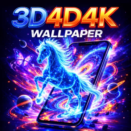 3D 4D 4K Live Wallpaper