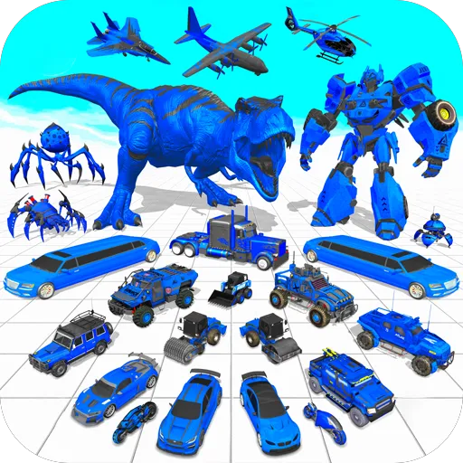 Dino Transform Robot Games